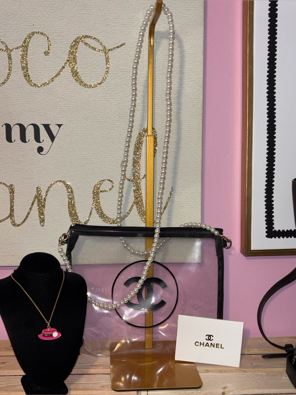 Chanel charm necklace bundle